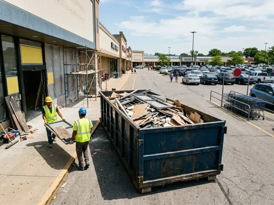 retail-store-renovation-debris-003 — frequently asked questions, Roll-off Dumpster Rentals in Innsbrook, VA